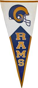 Winning Streak NFL Saint Louis Rams Pennant
