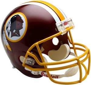 NFL Redskins Deluxe Replica Full Size Helmet