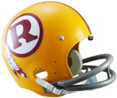 NFL Redskins (70-71) Replica TK Suspension Helmet NFL Redskins (70-71) Replica TK Suspension Helmet