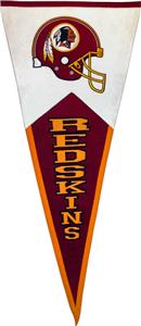 Winning Streak NFL Washington Redskins Pennant