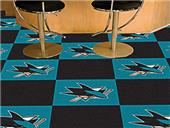 Fan Mats NHL San Jose Sharks Carpet Tiles Fan Mats NHL San Jose Sharks Carpet Tiles