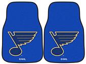 Fan Mats NHL St Louis Blues Carpet Car Mats (set) Fan Mats NHL St Louis Blues Carpet Car Mats (set)