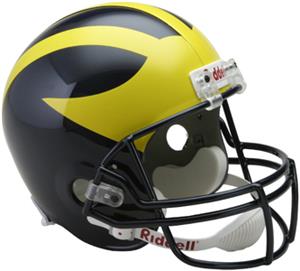 NCAA Michigan Deluxe Replica Full Size Helmet