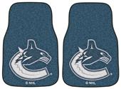 Fan Mats NHL Vancouver Canucks Carpet Car Mats