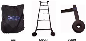 XD Fitness 10' Speed & Agility Ladder Pro