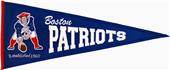 NFL New England Patriots Throwback Pennant NFL New England Patriots Throwback Pennant