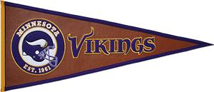 Winning Streak NFL Minnesota Vikings Pennant