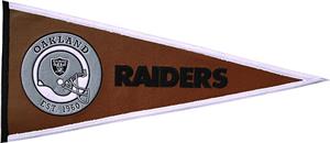Winning Streak NFL Oakland Raiders Pigskin Pennant