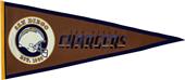 Winning Streak NFL Chargers Pigskin Pennant Winning Streak NFL Chargers Pigskin Pennant