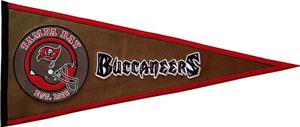 Winning Streak NFL Buccaneers Pigskin Pennant