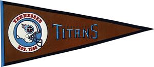 Winning Streak NFL Tennessee Titans Pennant