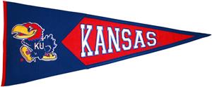 Winning Streak NCAA KU Classic Pennant
