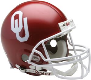 NCAA Oklahoma On-Field Full Size Helmet (VSR4)