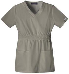 Baby Phat Women's V-Neck Scrubs Top