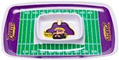 COLLEGIATE East Carolina Chips & Dip Tray Set of 6