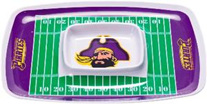 COLLEGIATE East Carolina Chips & Dip Tray Set of 6