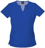 Baby Phat Women's Mock Wrap Scrubs Top