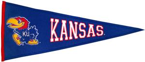 Winning Streak NCAA University of Kansas Pennant