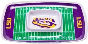 COLLEGIATE Lousiana St Chip & Dip Tray (Set of 6)