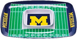 COLLEGIATE Michigan Chips & Dip Tray (Set of 6)