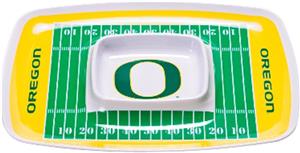 COLLEGIATE Oregon Ducks Chips & Dip Tray Set of 6