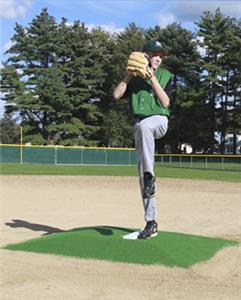 Promounds Minor League Green Game Pitcher's Mound