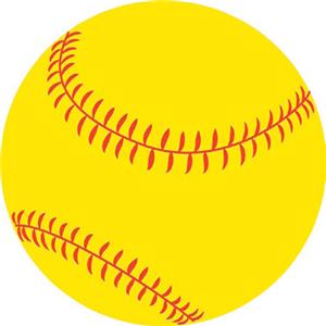 Softball Static Cling Decal gifts  SB04NV013
