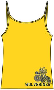 Emerson Street Michigan Womens Stretch Cami