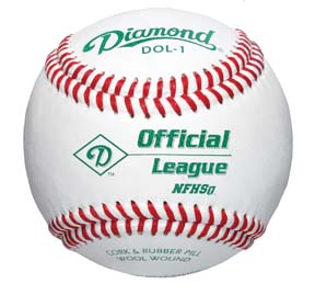 Diamond NFHS Official League Baseballs DOL-1