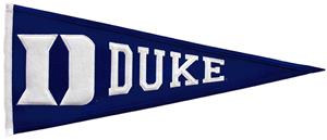 Winning Streak NCAA Duke University Pennant