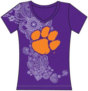 Emerson Street Clemson Womens Interactive Tee