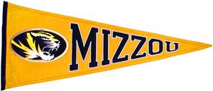 Winning Streak NCAA University of Missouri Pennant