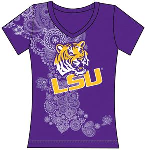 Emerson Street LSU Tigers Womens Interactive Tee