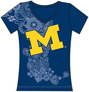 Emerson Street Michigan Womens Interactive Tee