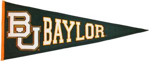 Winning Streak NCAA Baylor University Pennant