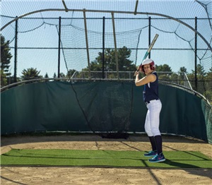 Promounds Softball Batting Mat