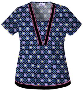 Skechers Women's V-Neck Scrub Top
