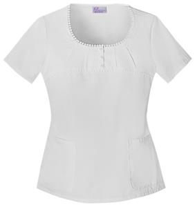 Skechers Women's Scoop Neck Scrub Top