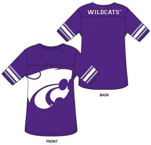 Kansas State Burnout Football Jersey Nightshirt