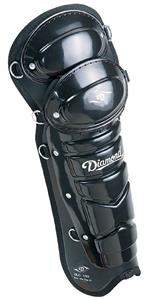 Diamond DLG-UXS 17" Baseball Umpire Leg Guards