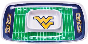 COLLEGIATE West Virginia Chip & Dip Tray Set of 6