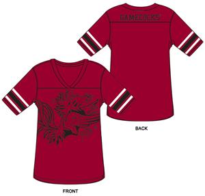 South Carolina Burnout Football Jersey Nightshirt