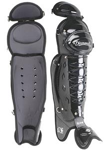 Diamond 17" Baseball Umpire Leg Guards  DLG
