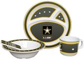 US Army Children's 5 Piece Dish Set