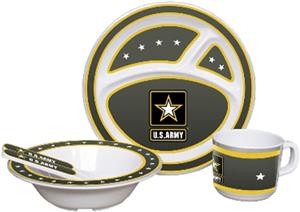 US Army Children's 5 Piece Dish Set
