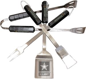 US Army 4 Piece BBQ Set