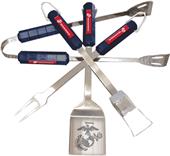 US Marine Corps 4 Piece BBQ Set US Marine Corps 4 Piece BBQ Set