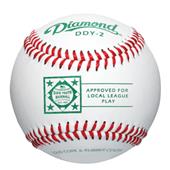 Diamond DDY-2 Dixie Youth Leather Cover Baseballs Diamond DDY-2 Dixie Youth Leather Cover Baseballs