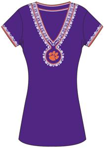 Emerson Street Clemson Womens Medallion Dress
