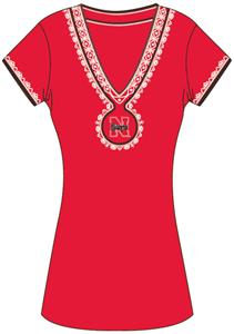 Emerson Street Nebraska Womens Medallion Dress